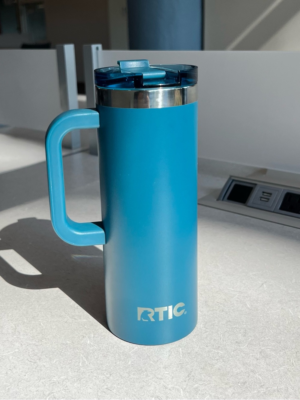RTIC 20 oz Ceramic Lined Insulated Road Trip Travel Mug